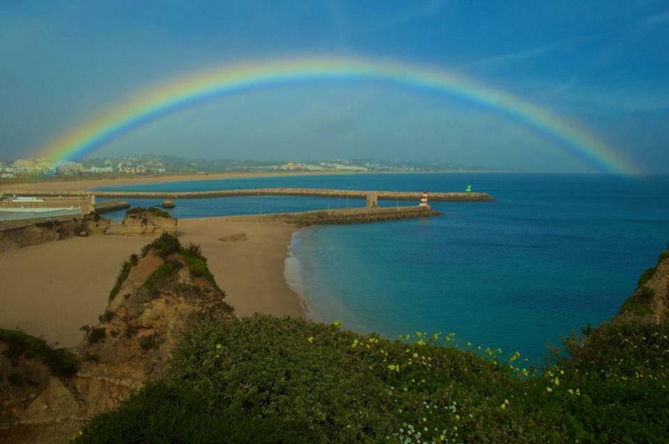 Apartmento Praia Da Dona Ana Lagos Exterior foto